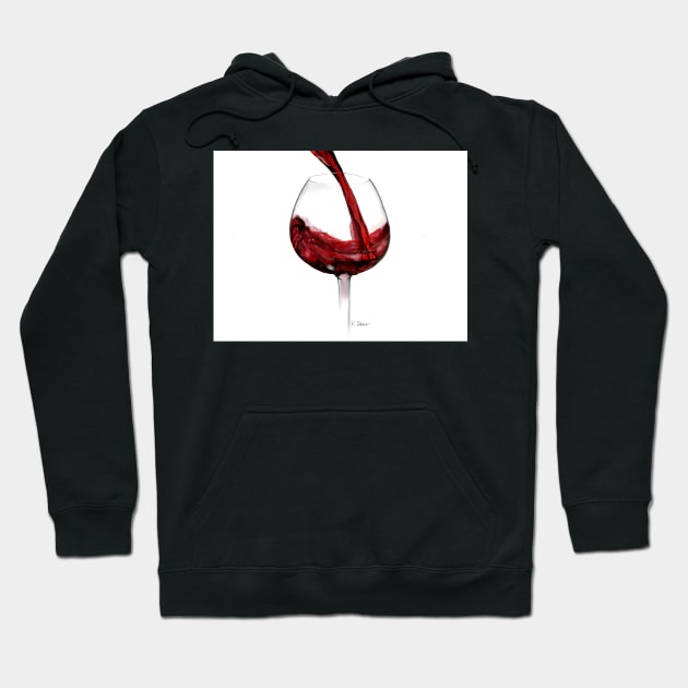 Life is a Cabernet Hoodie by kschowe